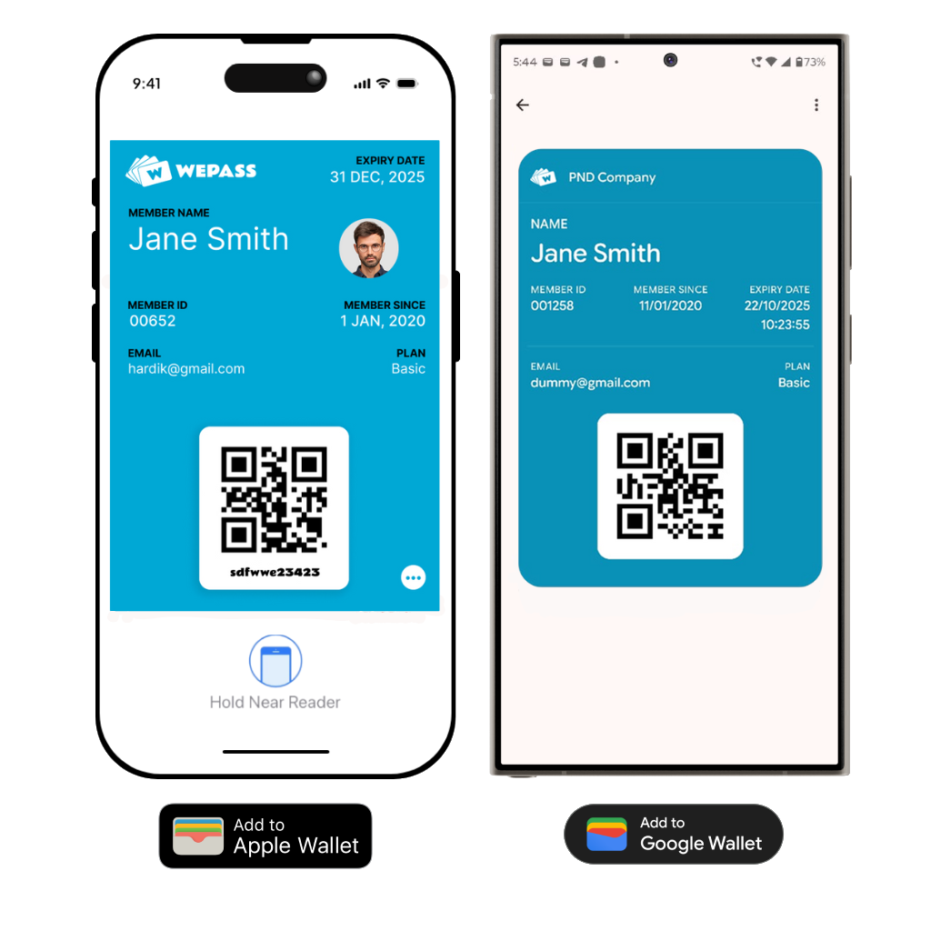 Digital Membership Card for Apple and Google Wallet