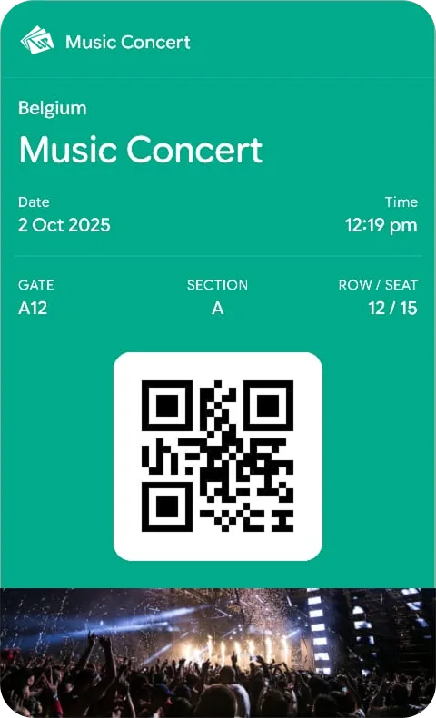 Google Wallet screenshot