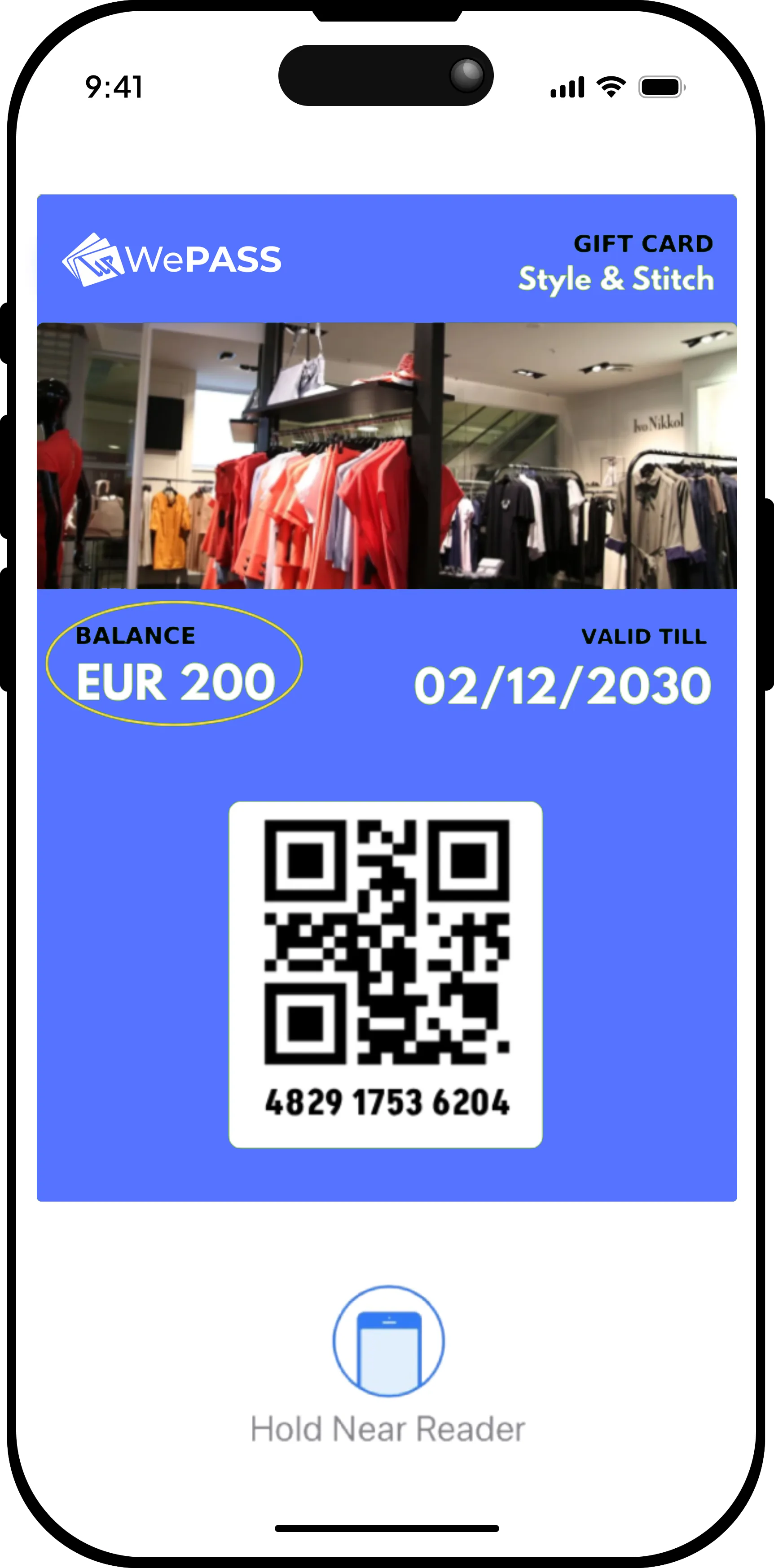 Wallet Pass Demo